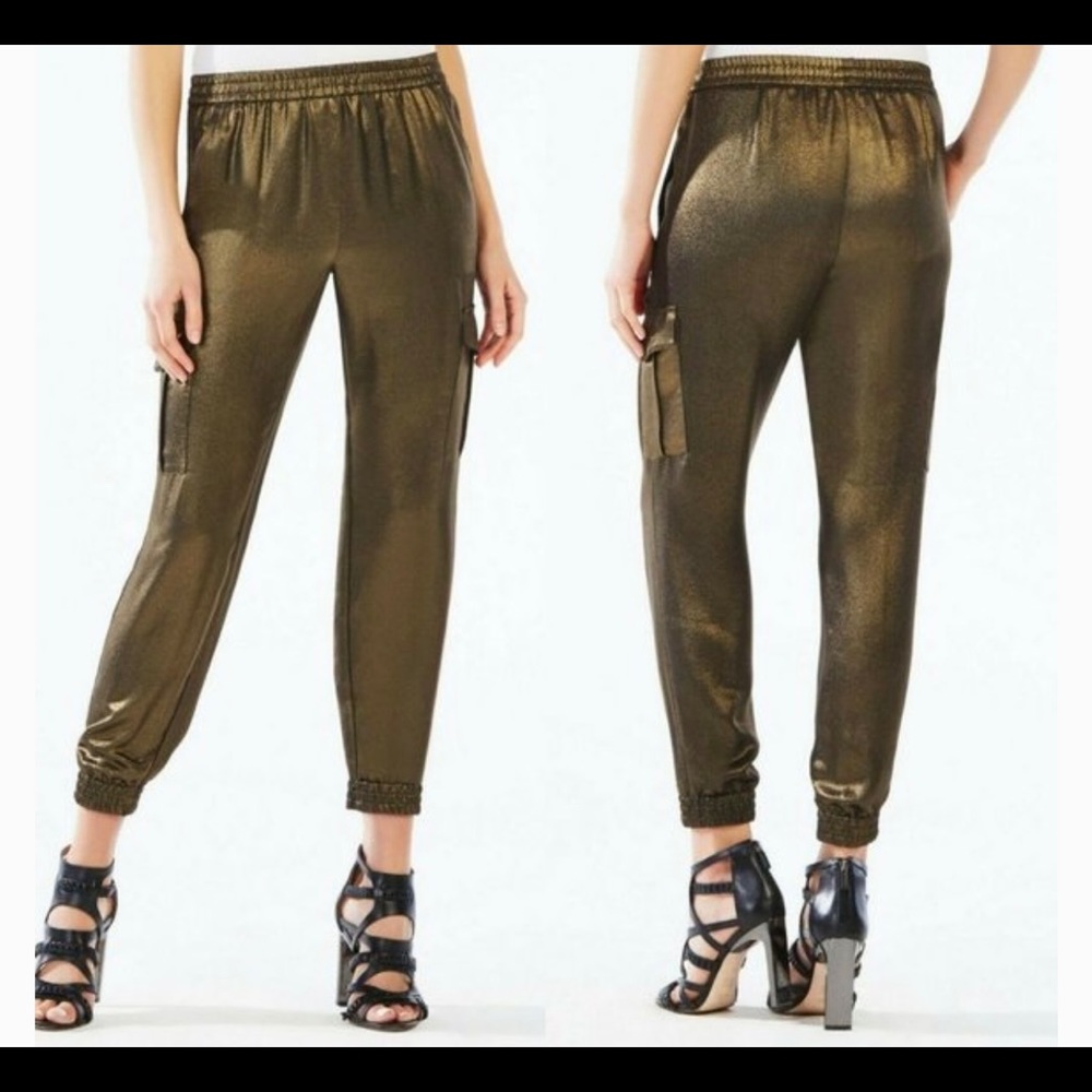 BCBG MAXAZRIA Cian Cargo Jogger Pants